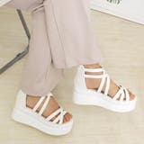 厚底サンダル クロスストラップサンダル夏 | SUNSHINE CLOSET | 詳細画像18