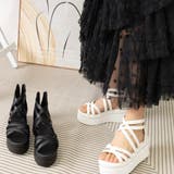 厚底サンダル クロスストラップサンダル夏 | SUNSHINE CLOSET | 詳細画像8