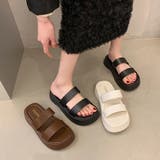 厚底サンダル ベルトフラットサンダル美脚 | SUNSHINE CLOSET | 詳細画像5 