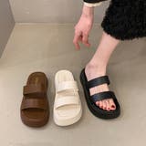 厚底サンダル ベルトフラットサンダル美脚 | SUNSHINE CLOSET | 詳細画像6 