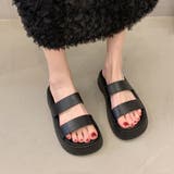 厚底サンダル ベルトフラットサンダル美脚 | SUNSHINE CLOSET | 詳細画像7 