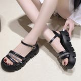 厚底サンダル レディース 美脚シューズ | SUNSHINE CLOSET | 詳細画像1 