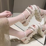 厚底サンダル レディース 美脚シューズ | SUNSHINE CLOSET | 詳細画像14 