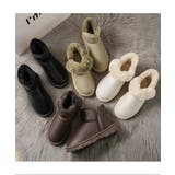 ムートンブーツ PUレザー 裏起毛ブーツ | SUNSHINE CLOSET | 詳細画像14 