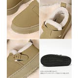 厚底ムートンブーツ 裏起毛ショートブーツ | SUNSHINE CLOSET | 詳細画像16