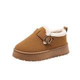 厚底ムートンブーツ 裏起毛ショートブーツ | SUNSHINE CLOSET | 詳細画像19