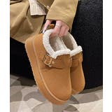 厚底ムートンブーツ 裏起毛ショートブーツ | SUNSHINE CLOSET | 詳細画像2