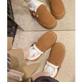 厚底ムートンブーツ 裏起毛ショートブーツ | SUNSHINE CLOSET | 詳細画像3