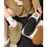 厚底ムートンブーツ 裏起毛ショートブーツ | SUNSHINE CLOSET | 詳細画像9