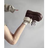 厚底ムートンブーツもこもこショートブーツ | SUNSHINE CLOSET | 詳細画像10 