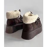 厚底ムートンブーツもこもこショートブーツ | SUNSHINE CLOSET | 詳細画像18 