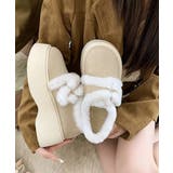 もこもこファー厚底ムートンシューズ裏起毛 | SUNSHINE CLOSET | 詳細画像8