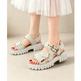 ベルト付きスポサン レディース 疲れにくい厚底サンダル | SUNSHINE CLOSET | 詳細画像10 