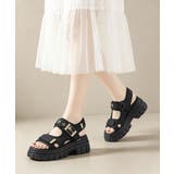 ベルト付きスポサン レディース 疲れにくい厚底サンダル | SUNSHINE CLOSET | 詳細画像3 