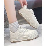 ハートモチーフ ボリュームソールスニーカー レディース | SUNSHINE CLOSET | 詳細画像1 