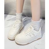 ハートモチーフ ボリュームソールスニーカー レディース | SUNSHINE CLOSET | 詳細画像2 