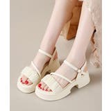 レディースチャンキーヒール夏靴 歩きやすい ベルトサンダル疲れにくい | SUNSHINE CLOSET | 詳細画像8 