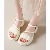 レディースチャンキーヒール夏靴 歩きやすい ベルトサンダル疲れにくい | SUNSHINE CLOSET | 詳細画像9 