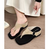 レディース 韓国風フラットサンダル 大人カジュアル | SUNSHINE CLOSET | 詳細画像11