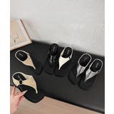 レディース 韓国風フラットサンダル 大人カジュアル | SUNSHINE CLOSET | 詳細画像17
