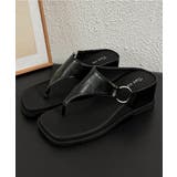 レディース 韓国風フラットサンダル 大人カジュアル | SUNSHINE CLOSET | 詳細画像4