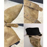 レディースバックルベルトミドルブーツ Y2Kルーズブーツ 走れるカバーブーツ履き… | SUNSHINE CLOSET | 詳細画像27