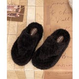 柔らかボア厚底フラットシューズ大人可愛い レディース秋冬室内履きスリッパ あった… | SUNSHINE CLOSET | 詳細画像15