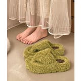 柔らかボア厚底フラットシューズ大人可愛い レディース秋冬室内履きスリッパ あった… | SUNSHINE CLOSET | 詳細画像9