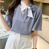 オフィスカジュアル シャツブラウス 大人女性 | SUNSHINE CLOSET | 詳細画像6