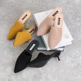 ブラック | ミュールパンプスサンダル レディース 春 | SUNSHINE CLOSET