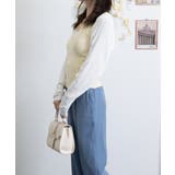 Vネックリブニットトップス サマーニット | SUNSHINE CLOSET | 詳細画像16 