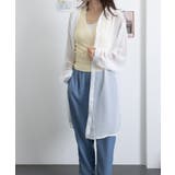 Vネックリブニットトップス サマーニット | SUNSHINE CLOSET | 詳細画像17 