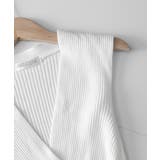 Vネックリブニットトップス サマーニット | SUNSHINE CLOSET | 詳細画像24 