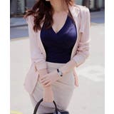 Vネックリブニットトップス サマーニット | SUNSHINE CLOSET | 詳細画像8 