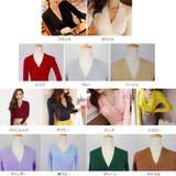 Vネック ニット トップス レディース | SUNSHINE CLOSET | 詳細画像2 