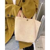 ベージュ | コーデュロイ ミニトートバッグ レディース | SUNSHINE CLOSET