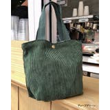 ディープグリーン | コーデュロイ ミニトートバッグ レディース | SUNSHINE CLOSET