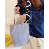 グレー | コーデュロイ ミニトートバッグ レディース | SUNSHINE CLOSET
