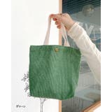 グリーン | コーデュロイ ミニトートバッグ レディース | SUNSHINE CLOSET