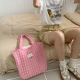 ぽこぽこトートバッグ ワッフル風バッグ | SUNSHINE CLOSET | 詳細画像10 