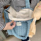 ぽこぽこトートバッグ ワッフル風バッグ | SUNSHINE CLOSET | 詳細画像16 