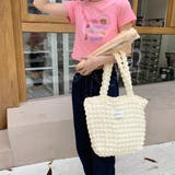 ぽこぽこトートバッグ ワッフル風バッグ | SUNSHINE CLOSET | 詳細画像8 