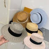 カンカン帽子 紫外線対策ストローハット | SUNSHINE CLOSET | 詳細画像2 