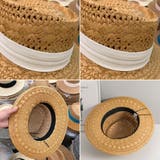 カンカン帽子 紫外線対策ストローハット | SUNSHINE CLOSET | 詳細画像3 