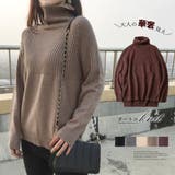タートルネックニット レディース 秋冬 | SUNSHINE CLOSET | 詳細画像5