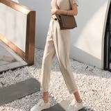 ベージュ | アンクルパンツ テーパードパンツ 大人 | SUNSHINE CLOSET