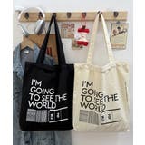 英字ロゴトートバッグa4縦型バッグ帆布鞄 | SUNSHINE CLOSET | 詳細画像15 