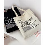 英字ロゴトートバッグa4縦型バッグ帆布鞄 | SUNSHINE CLOSET | 詳細画像16 