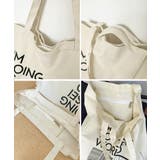 英字ロゴトートバッグa4縦型バッグ帆布鞄 | SUNSHINE CLOSET | 詳細画像19 