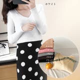 タイト リブニット vネック きれいめ | SUNSHINE CLOSET | 詳細画像2